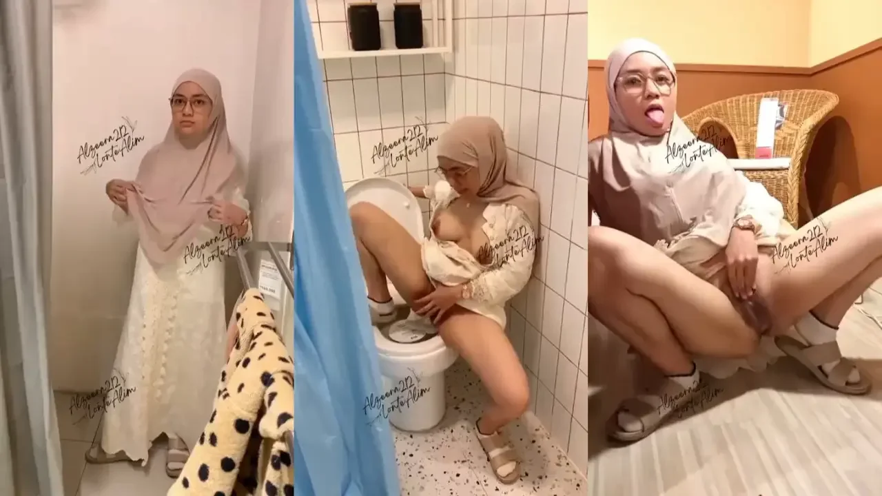 ZEERA Cewek Hijab Binal Nekad Buka Bukaan Di Restoran...